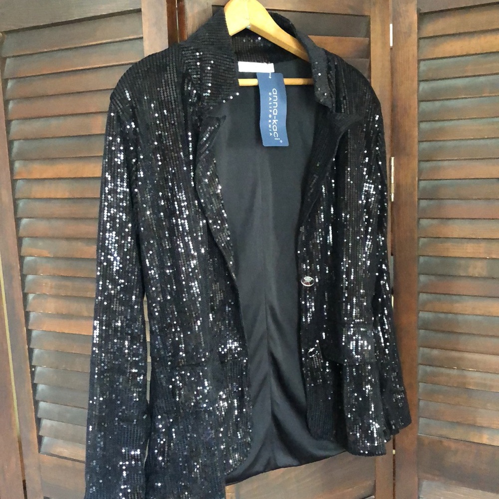 NWT Anna Kaci sequence jacket.Large - Picture 4 of 4